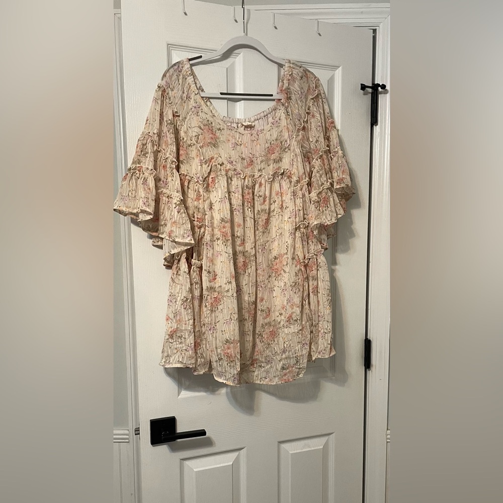 Floral Ruffle dress